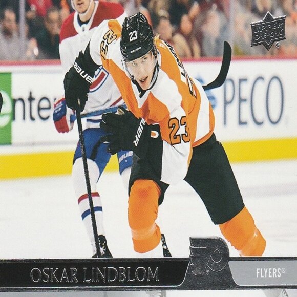 Oskar Lindblom - 2020/2021 Upper Deck Series 2 Hockey Card - Picture 1 of 2